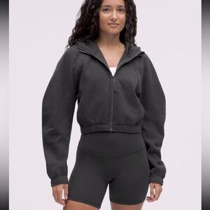 LULULEMON FULL ZIP CROPPED HOODIE